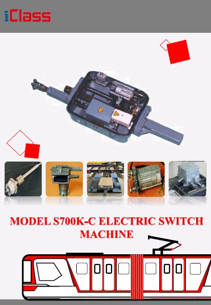 MODEL S700K-C Electric Switch Machine