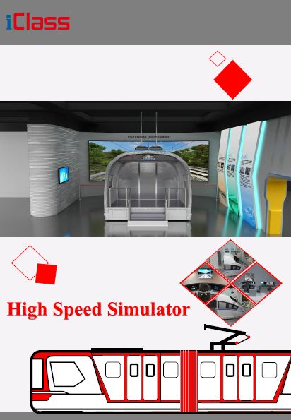 Simulation Driving Training System of High Speed Train & Train Head