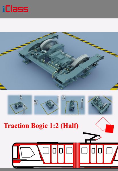 Traction bogie 1.2 (Half)
