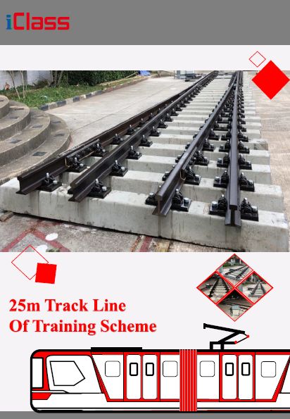 25M Track Line of Training Scheme